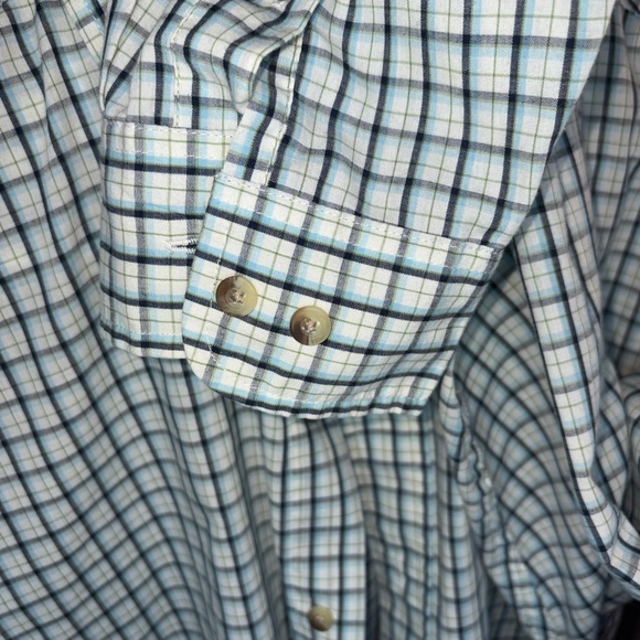 Northcrest Men's Checkered Shirt in Black and White - Picture 4 of 5